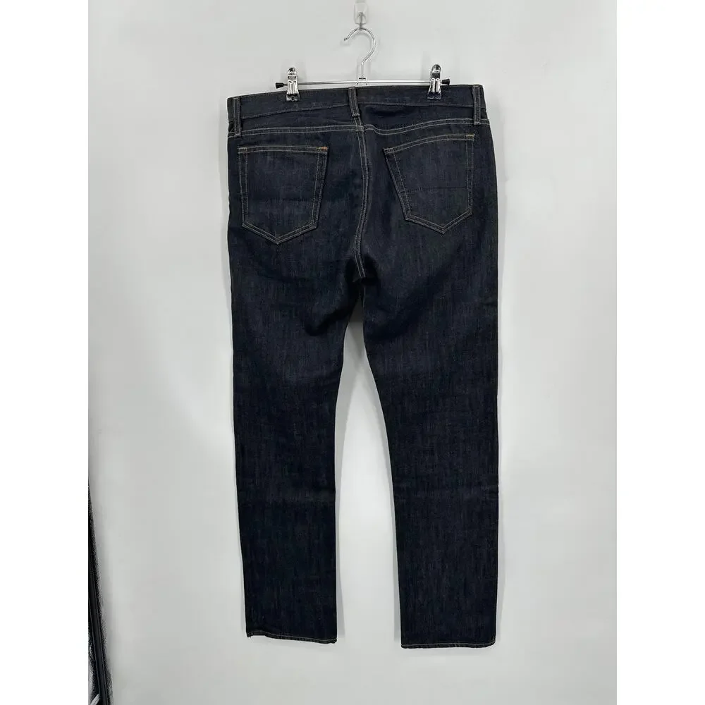 Vintage 100% Cotton J. Crew Black Jeans Made in Canada 33W 32L
